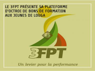 LE 3FPT PRÉSENTE SA PLATEFORME D’OCTROI DE BONS DE FORMATION AUX JEUNES