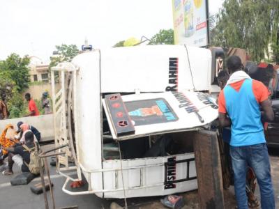 Linguère: Un minicar se renverse et fait 7 blessés dont 2 graves