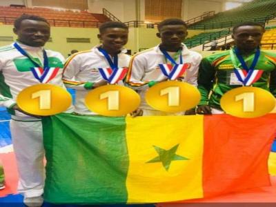 Le Complexe Sportpoint Kona Sensei de Louga gagne 04 médailles d’Or au championnat d’Afrique de Mali .