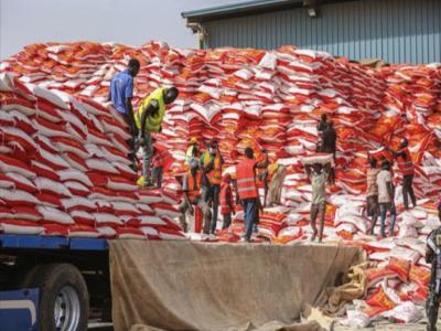 Aide d’urgence : Louga réceptionne 1459 tonnes de riz. 