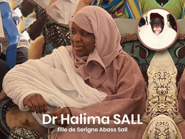 Fille de Serigne Abass Sall, Halima, femme d’élite méconnue au service de son pays