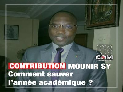 Comment sauver l’année académique ? Mounir Sy