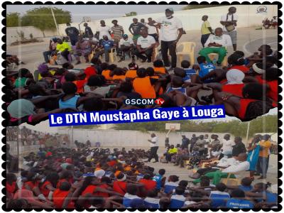 Le DTN Basket Moustapha Gaye en visite à Louga 